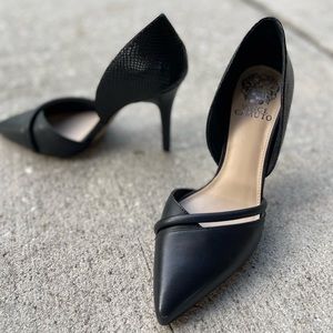 Vince Camuto pointed high heels